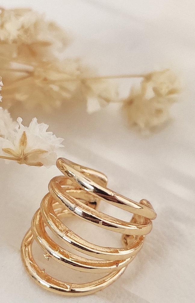 Earcuff - Laiton plaqué or