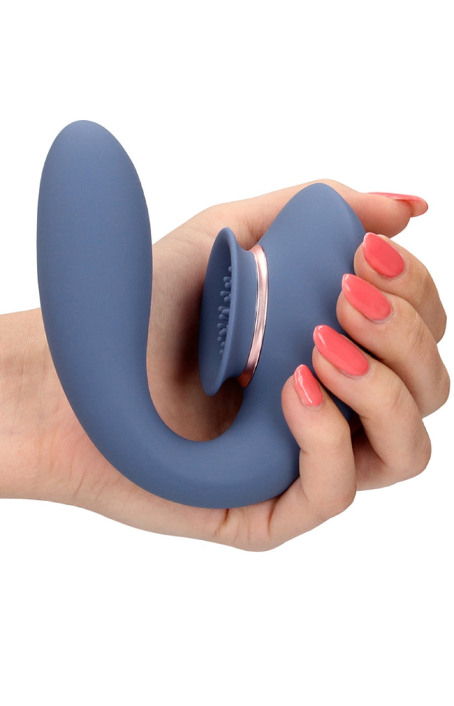 Vibromasseur & stimulateur de clitoris - Twitch 3 - Bleu