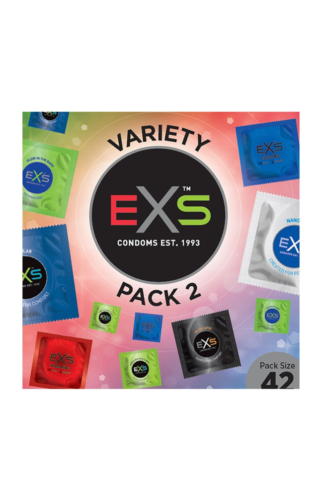 Coffret préservatifs - Variety Pack 2 - 42 unités
