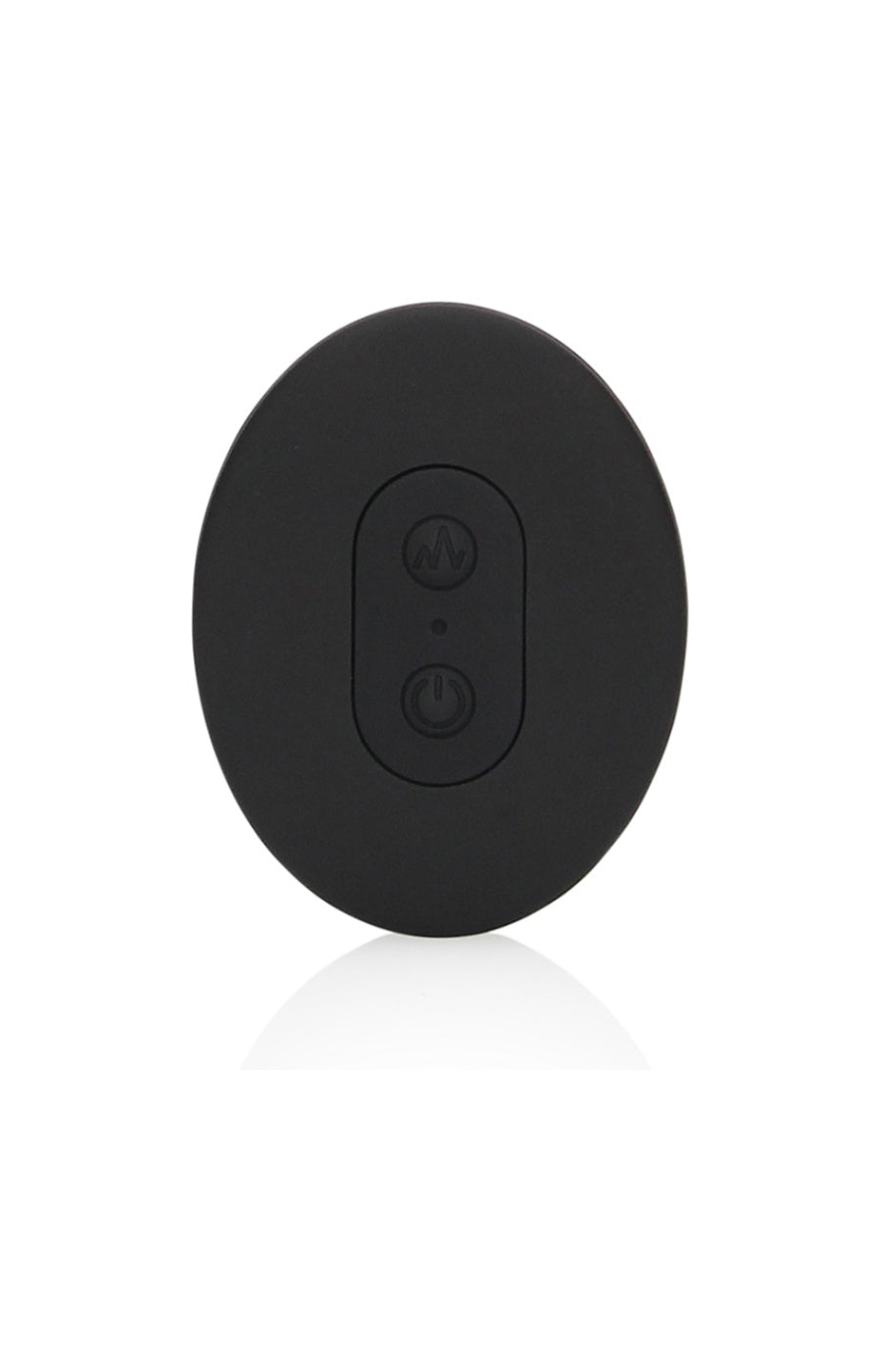 Plug anal vibrant lisse & télécommande - 10 modes - Noir
