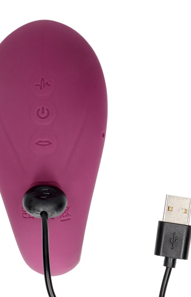 Vibromasseur & stimulateur de clitoris - Twitch 3 - Violet