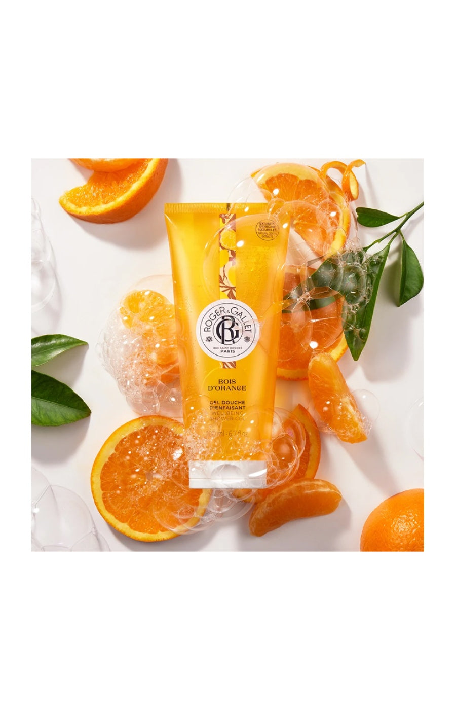 Gel douche naturel -  Bois d'orange - 200 ml