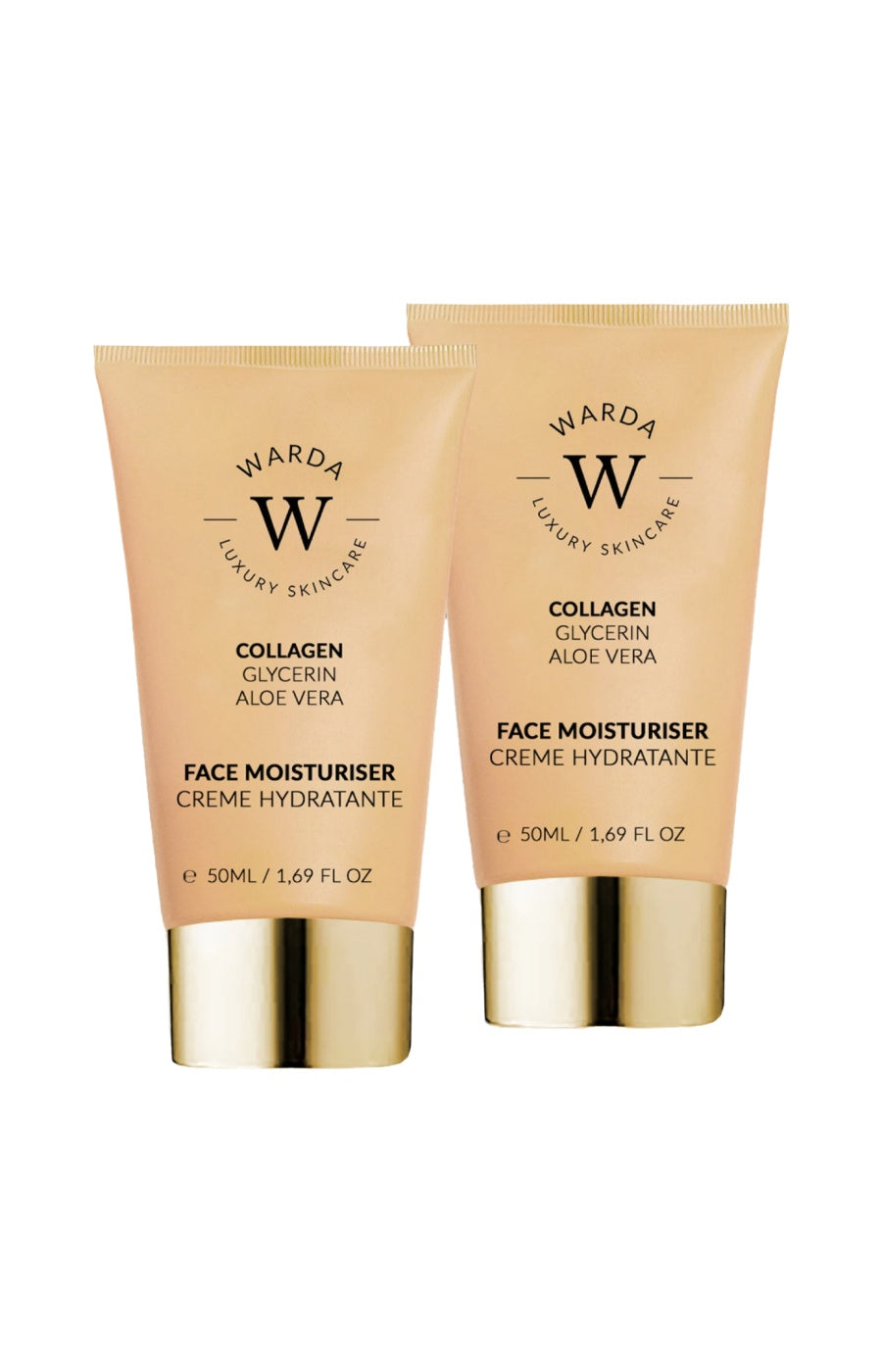 Crèmes hydratantes lissantes - Collagène - Skin Lifter - Visage - 2 x 50 ml