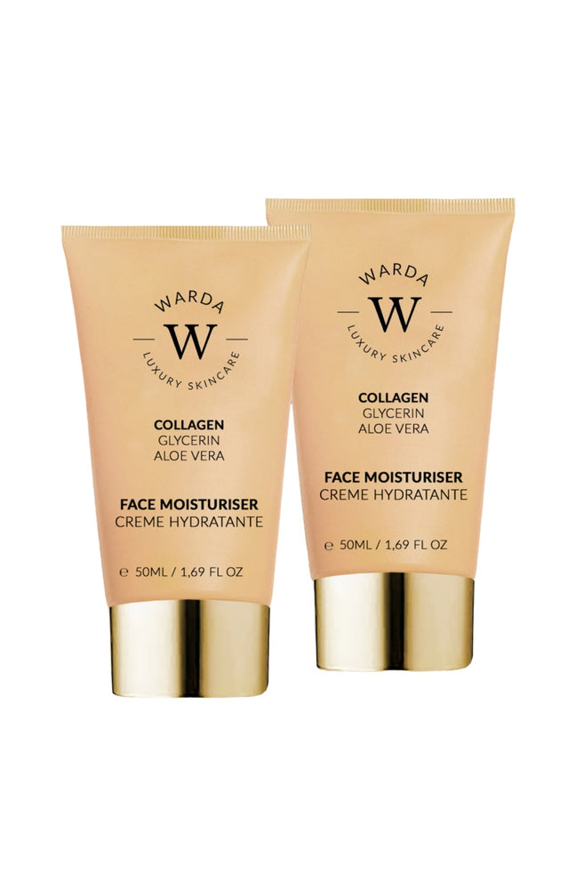 Crèmes hydratantes lissantes - Collagène - Skin Lifter - Visage - 2 x 50 ml