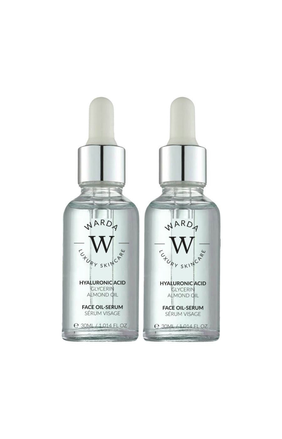 Sérums repulpants - Acide hyaluronique - Visage - 2 x 30 ml