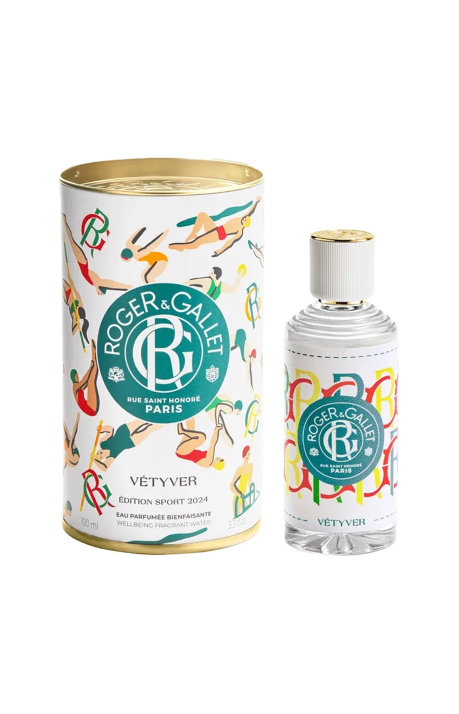 Eau parfumée Vetyver - Edition Sport 2024 - Boisé aromatique