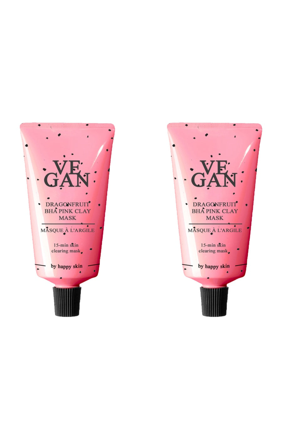 Masques à l'argile purifiants - Fruit du dragon & BHA - Visage - 2 x 50 ml