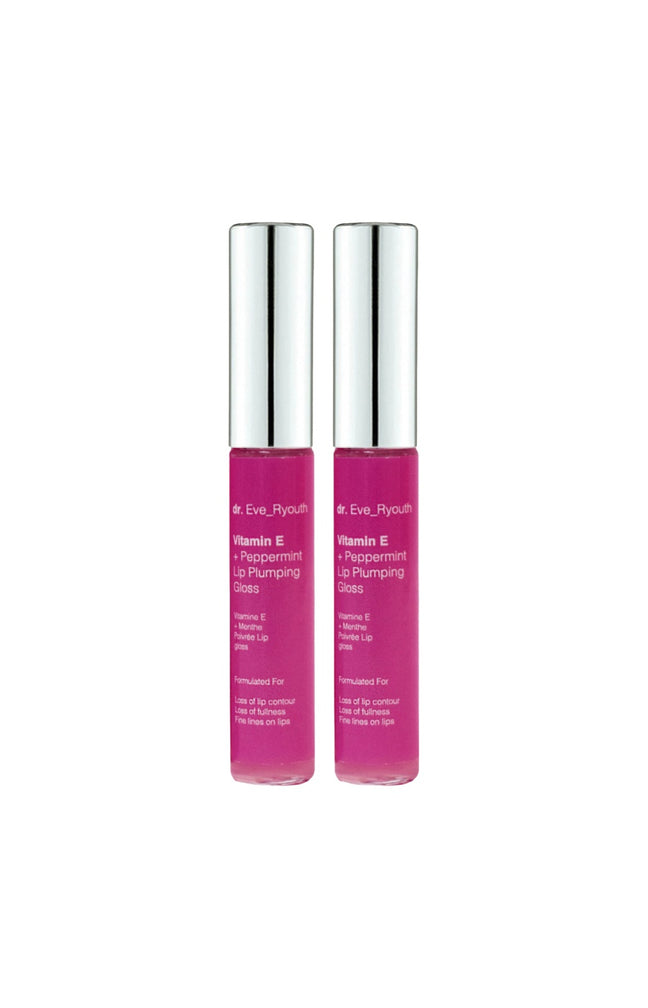 Gloss repulpants - Menthe poivrée - 2 x 8 ml 