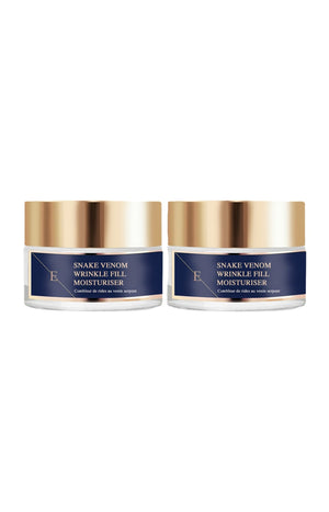 Crèmes anti-rides - Peptides, acide hyaluronique & vitamine E - Visage - 2 x