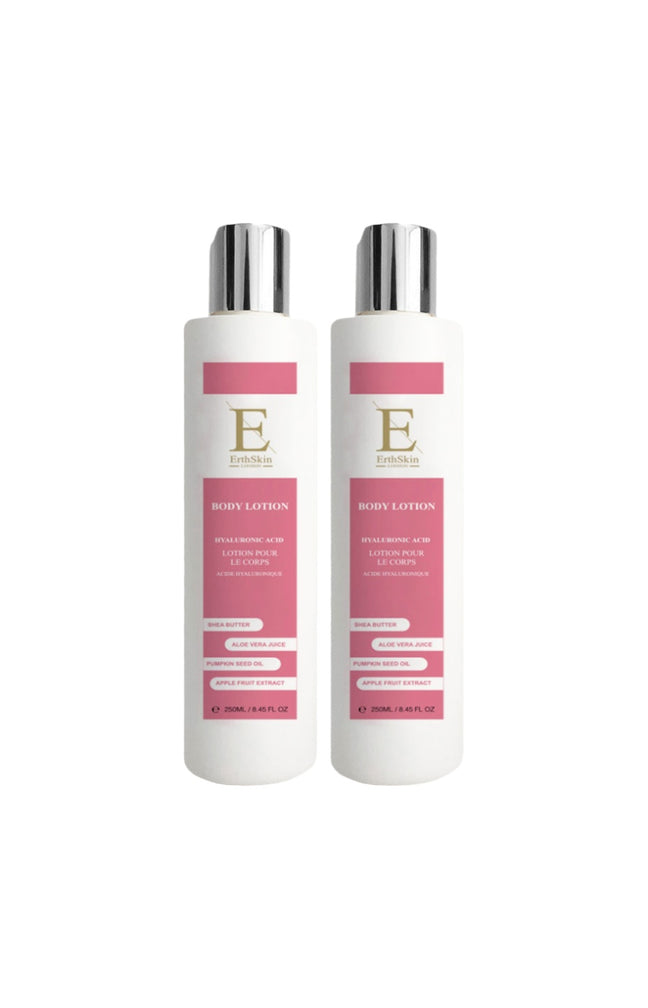 Lotions hydratantes - Vanille - Acide hyaluronique - Corps - 2 x 250 ml