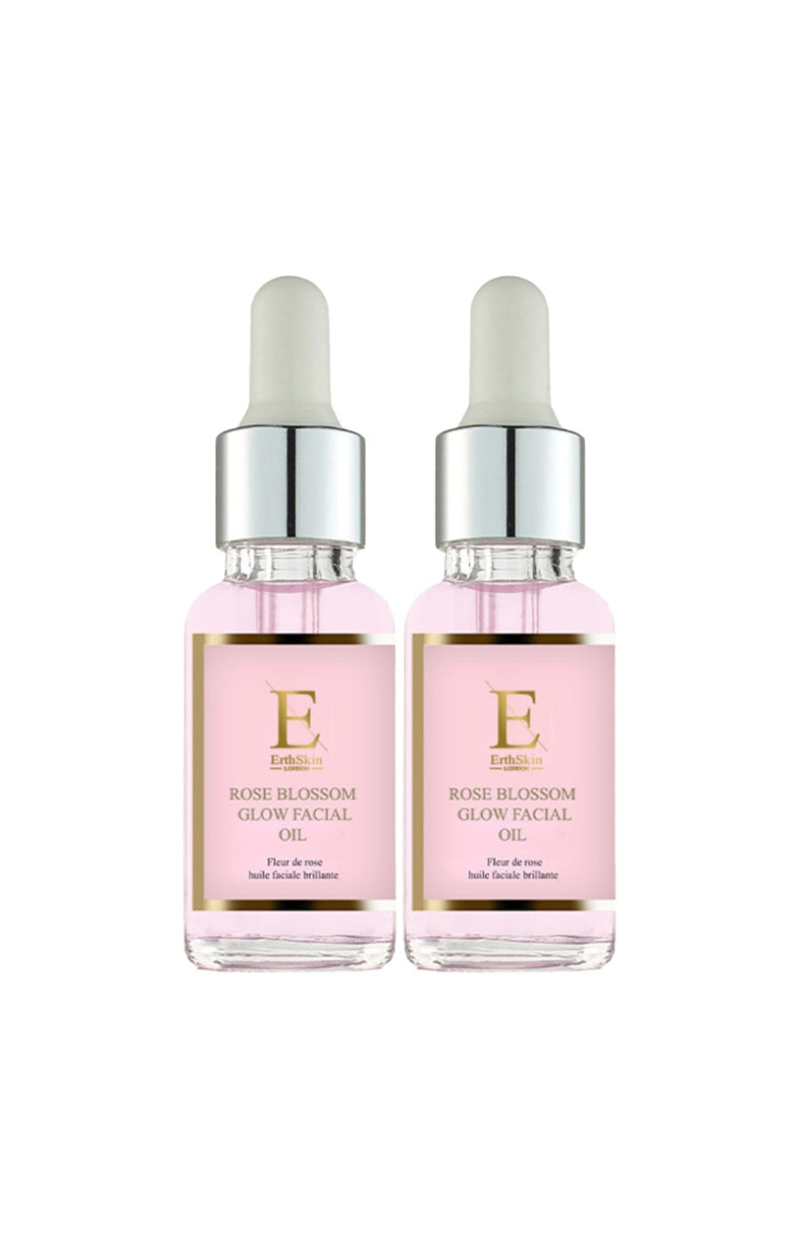 Huile nourrissante - Rose - Visage - 2 x 30 ml