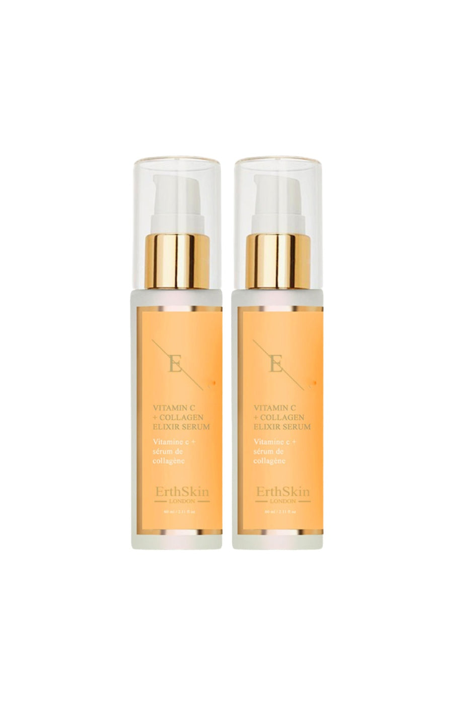 Sérums éclat - Vitamine C & collagène - Visage - 2 x 30 ml
