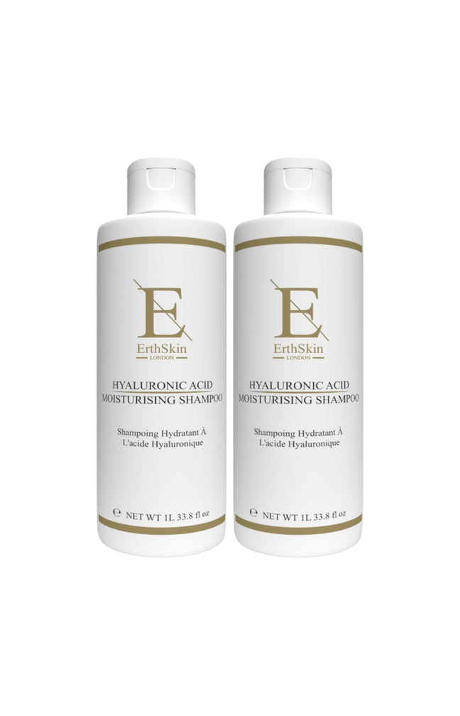 Shampoings réparateurs - Acide hyaluronique - Cheveux secs & abîmés - 2 x 1 L