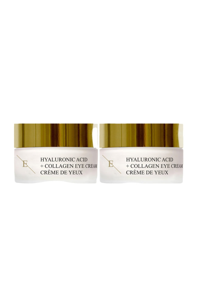 Crèmes contour des yeux - Collagène & acide hyaluronique - 2 x 30 ml