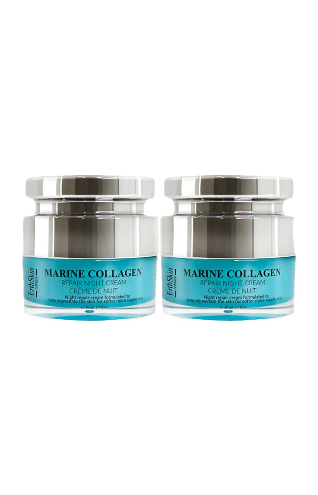 Crèmes de nuit - Collagène marin - Visage - 2 x 50 ml