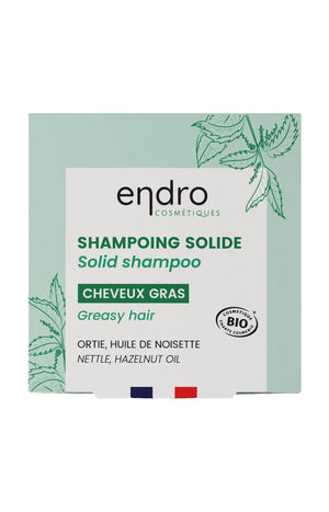 Shampoing solide bio - Cheveux gras - 85 g