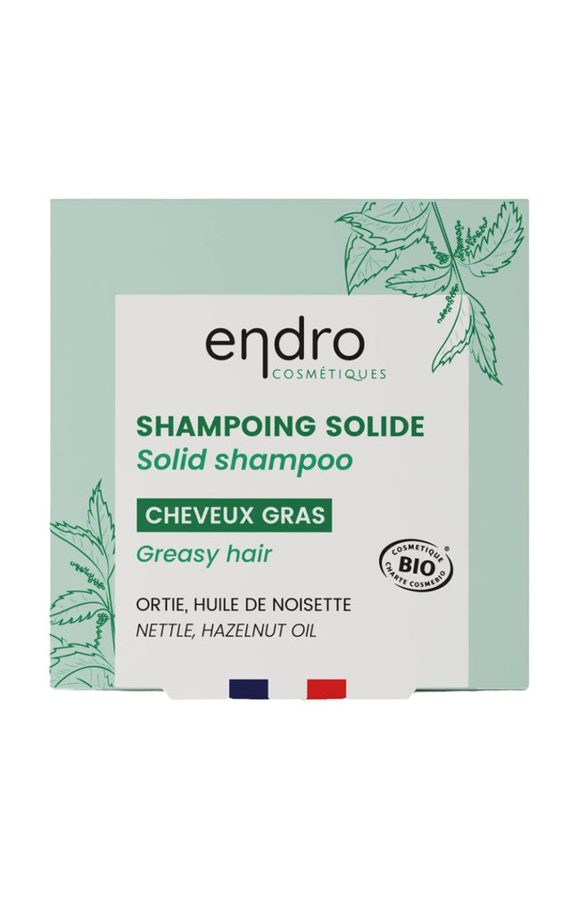 Shampoing solide bio - Cheveux gras - 85 g