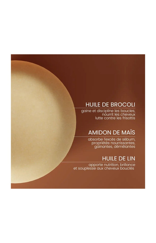 Shampoing solide bio - Cheveux bouclés -85 g