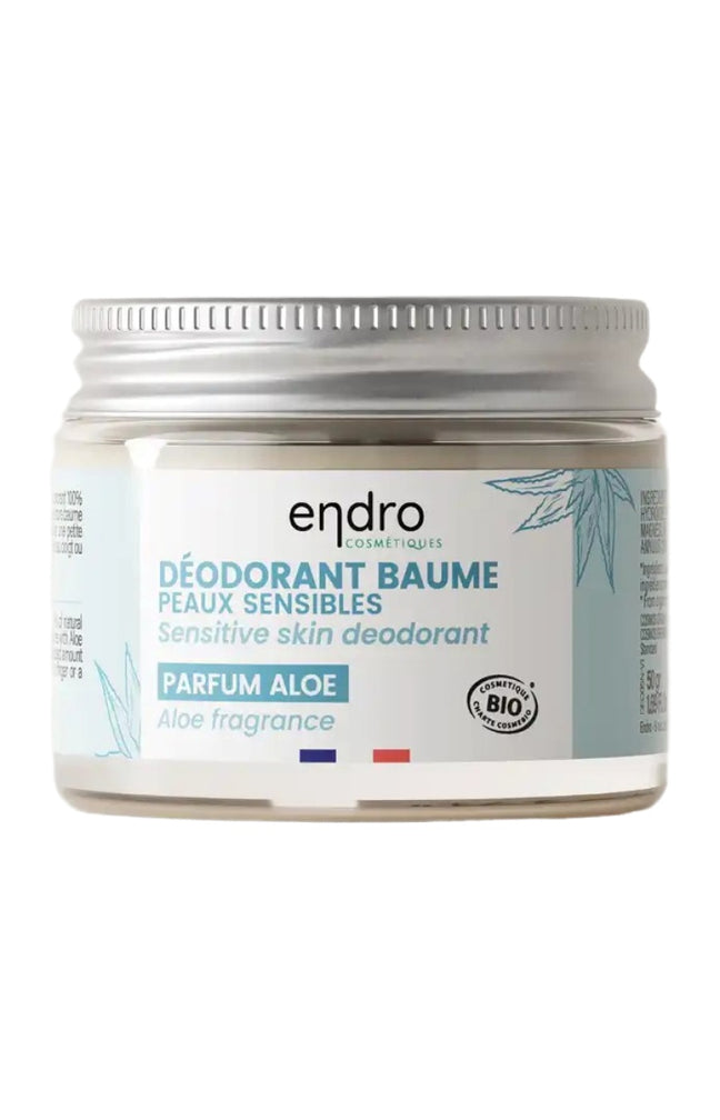 Déodorant baume peaux sensibles bio - Aloe vera - Corps - 50 ml