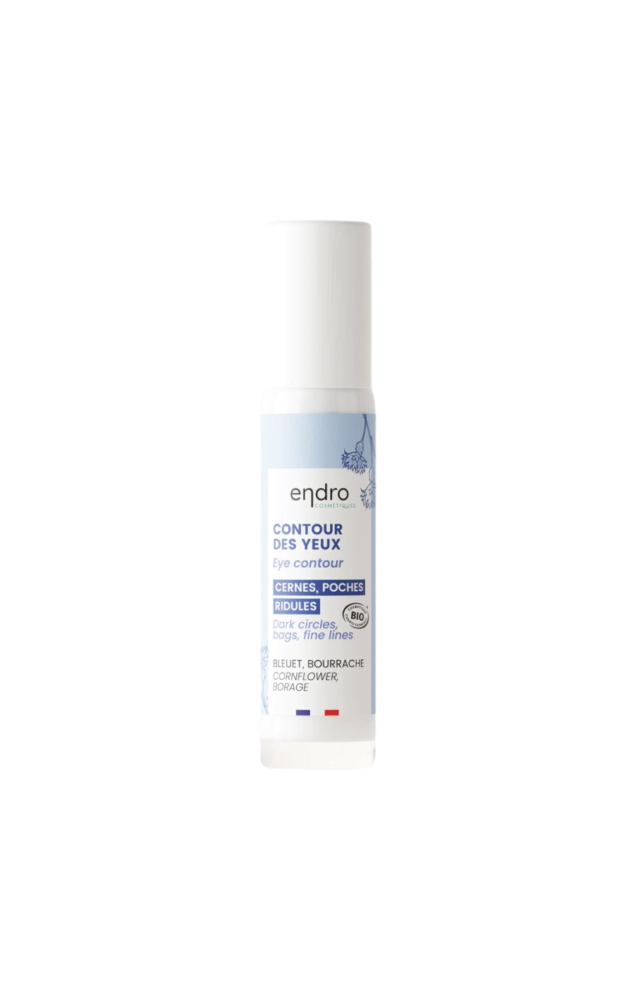 Soin contour des yeux bio - Bourrache & bleuet - Visage - 10 ml