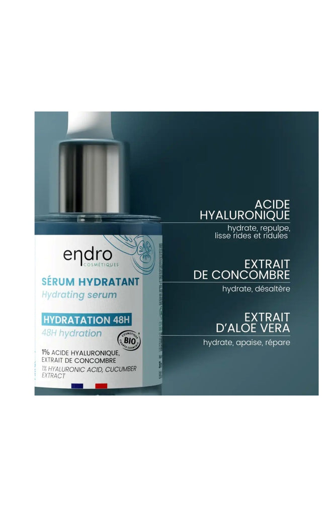 Sérum hydratant bio - Acide hyaluronique 1 % - Visage - 30 ml