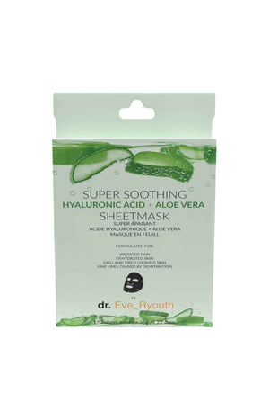 Masque apaisant - Acide hyaluronique & Aloe Vera - Peau mixte à grasse