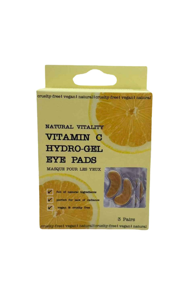 Patchs hydro gel - Contour des yeux - Vitamine C - x 3