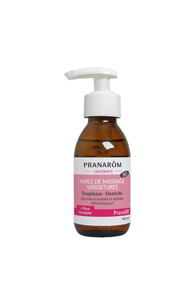 Huile de massage vergetures bio - Corps - 100 ml