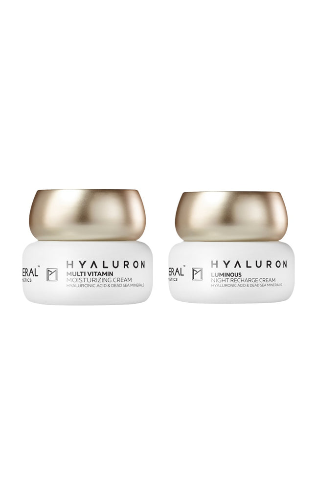 Duo crèmes jour & nuit - Acide hyaluronique - Visage