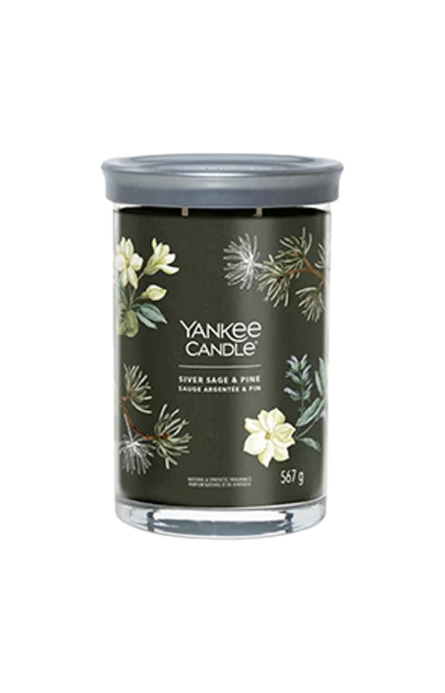 Bougie gobelet - Silver sage & pine signature - Grand modèle - 576 g