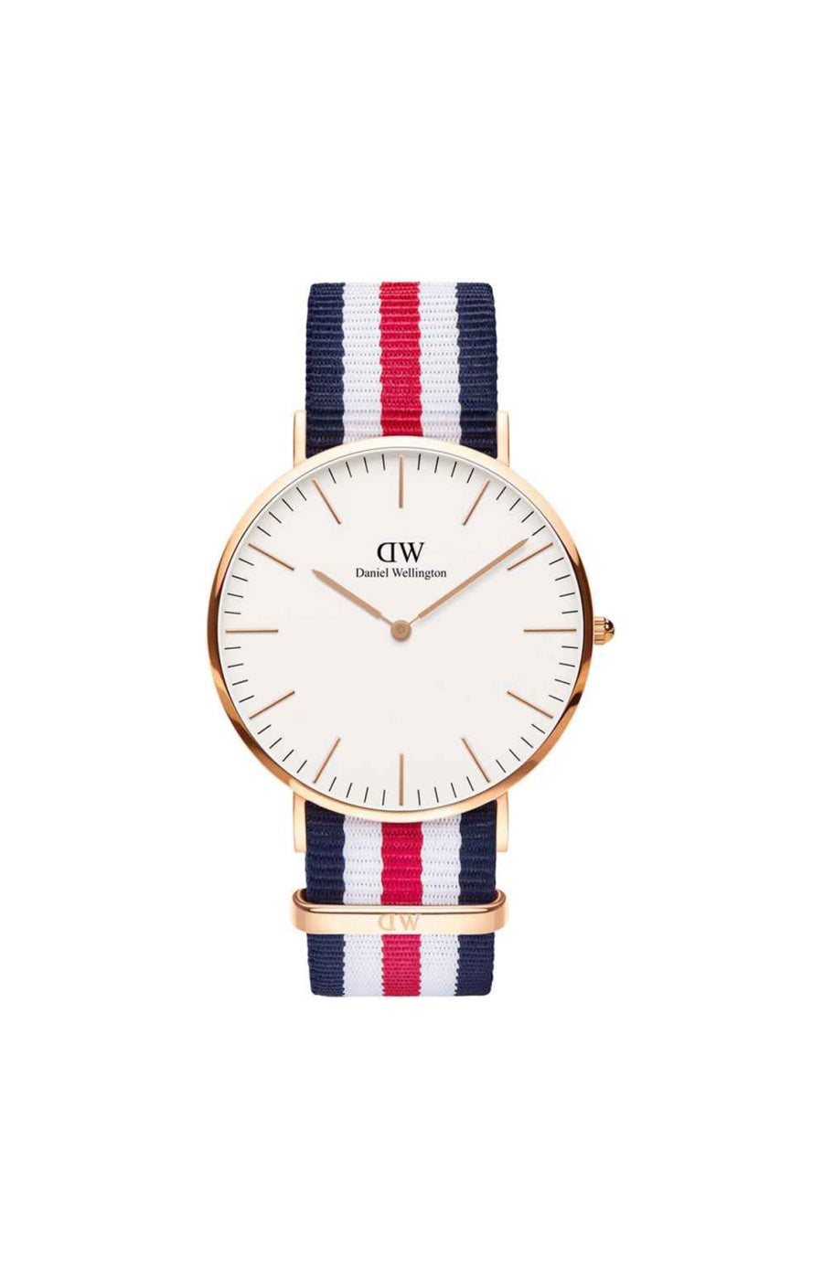 Montre quartz - Acier inoxydable & polyester - Homme
