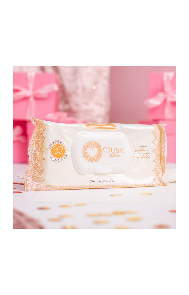 Lingettes intimes - La Pulpeuse - Passion - 30 unités