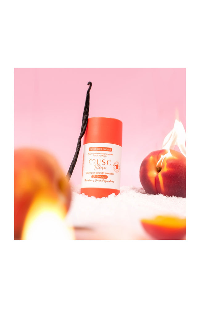 Déodorant naturel - La Charmeuse - Pêche - 50 g