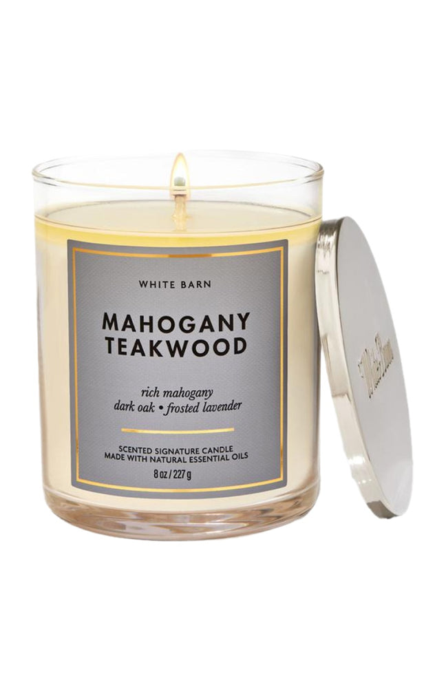 Bougie parfumée - Mahogany Teakwood - Acajou & chêne - 227 g