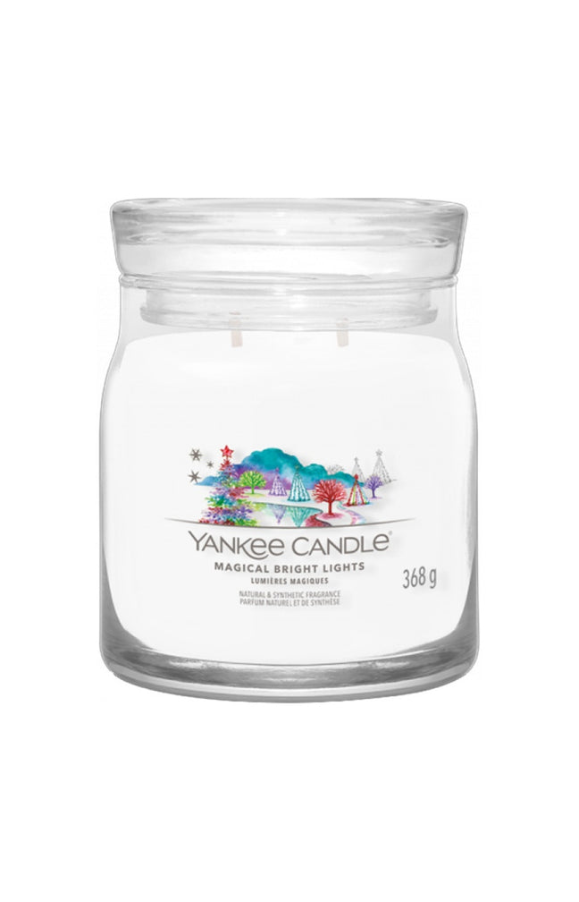 Bougie jarre - Lumières magiques - Modèle médium - 328 g