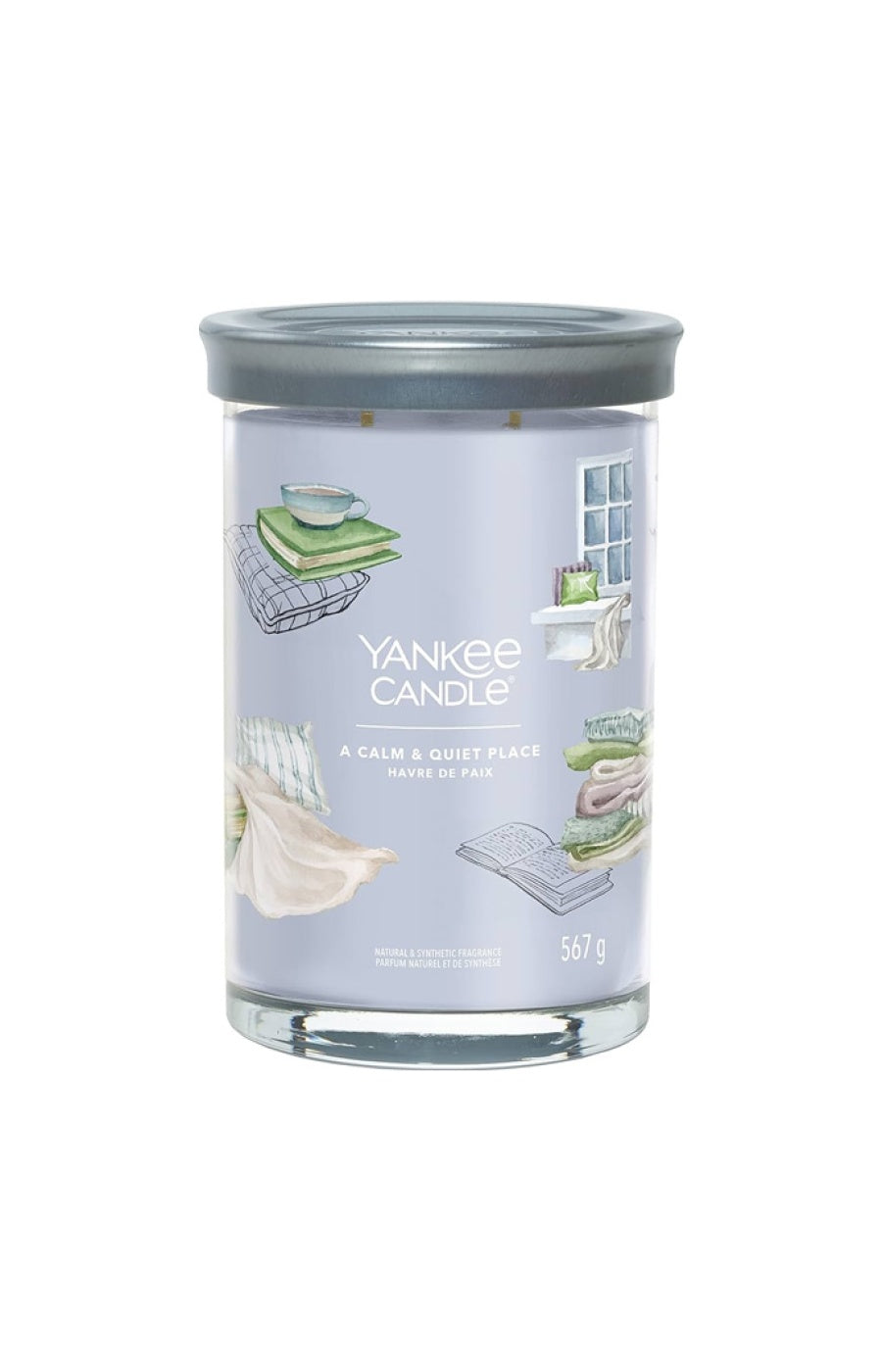 Bougie gobelet - Havre de paix - Grand modèle - 567 g