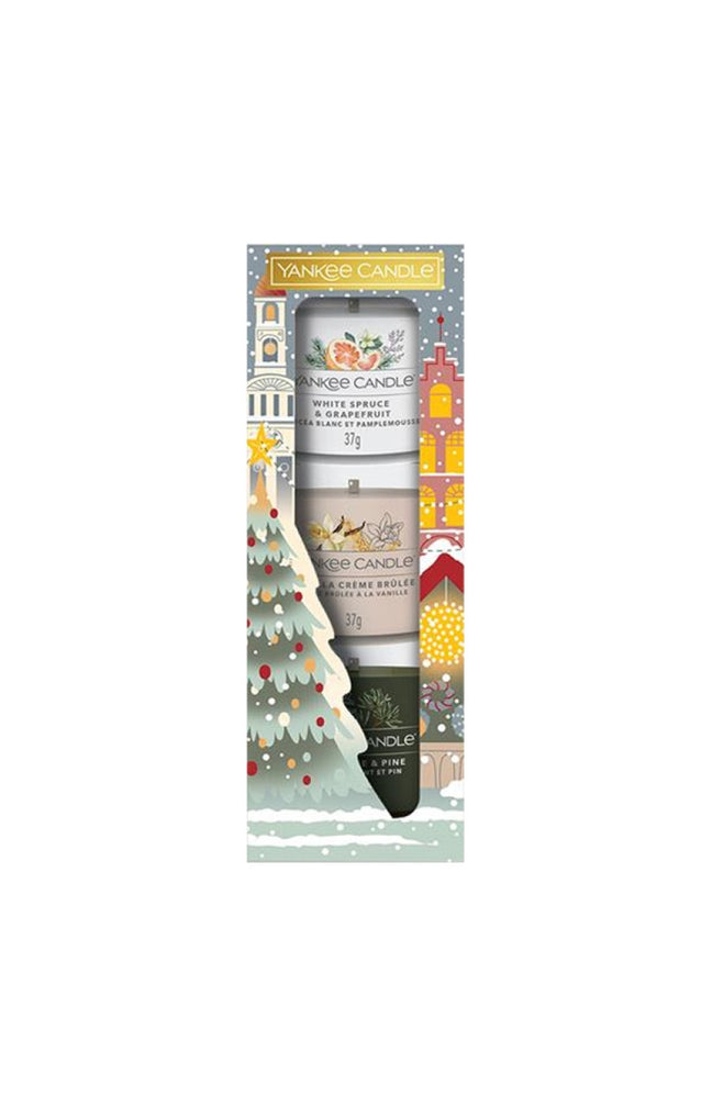 Coffret bougies votives - Noël - 3 x 37 g