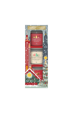 Coffret bougies votives - Noël - 3 x 37 g