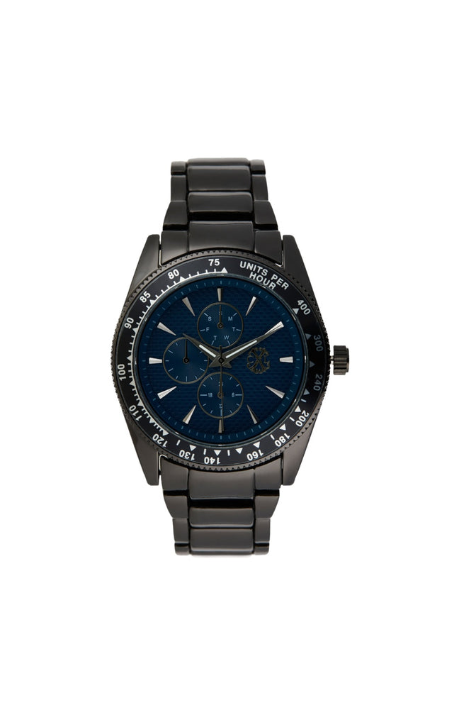 Montre à quartz - Alliage noir