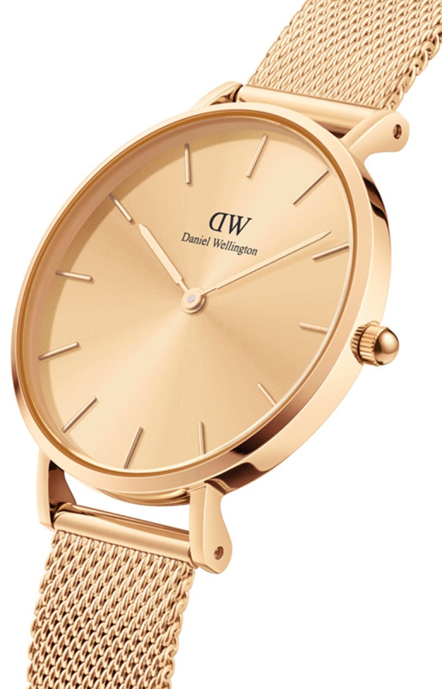 Montre à quartz - Acier inoxydable doré - Femme