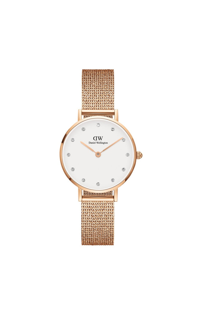 Montre à quartz - Acier inoxydable doré rose - Femme