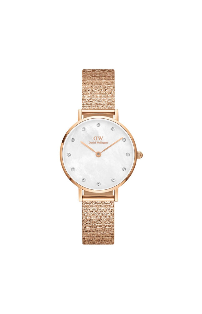 Montre à quartz - Acier inoxydable doré rose - Femme