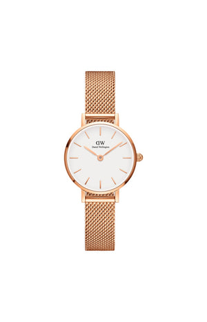 Montre à quartz - Acier inoxydable doré rose - Femme