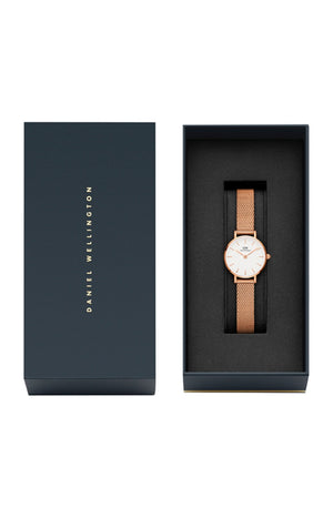 Montre à quartz - Acier inoxydable doré rose - Femme