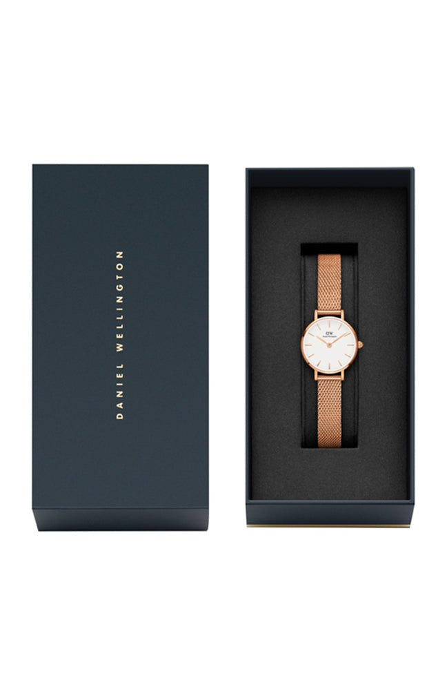 Montre à quartz - Acier inoxydable doré rose - Femme