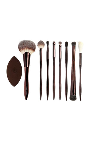 Kit de pinceaux - Yeux & teint - 9 produits