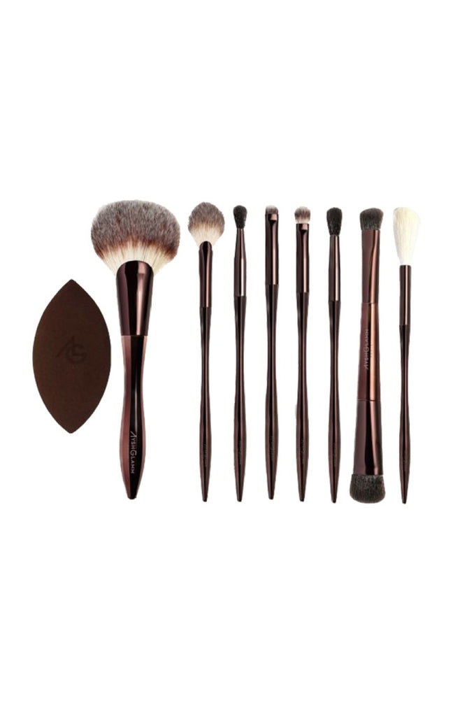Kit de pinceaux - Yeux & teint - 9 produits