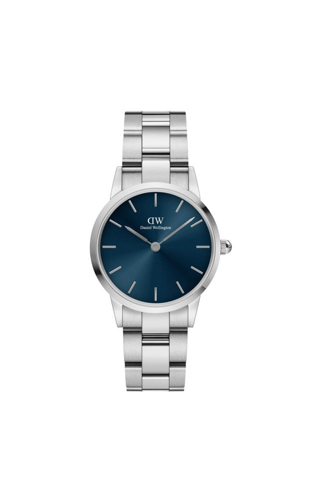 Montre à quartz - Acier inoxydable argenté - Homme