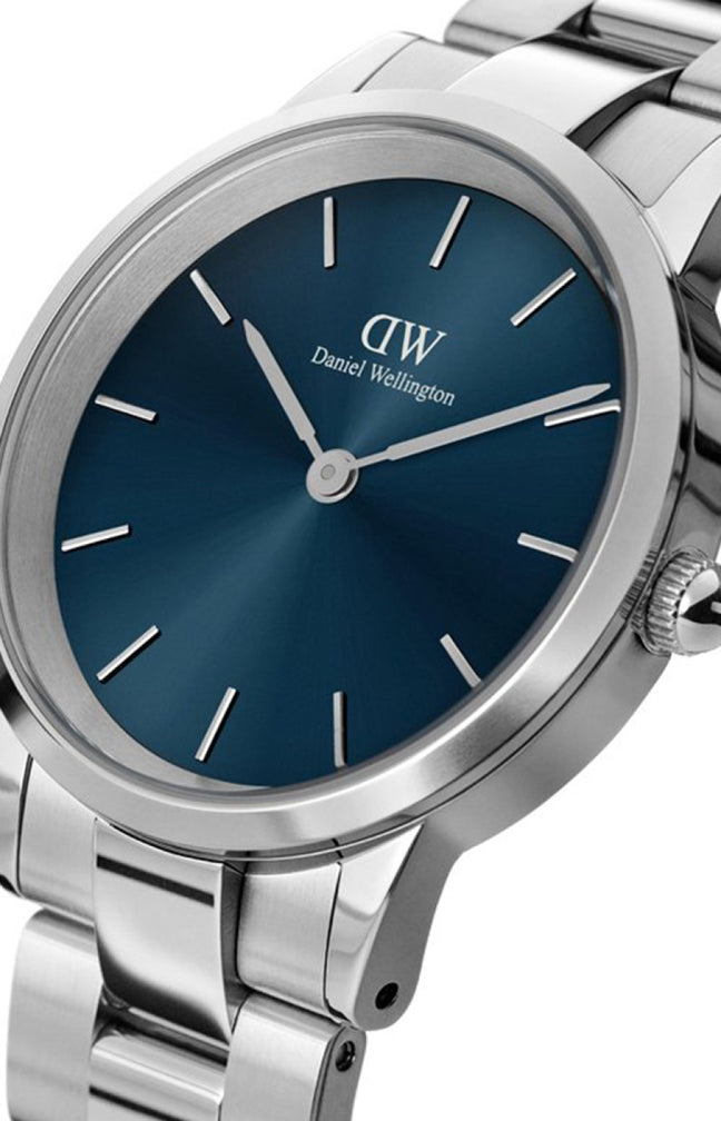 Montre à quartz - Acier inoxydable argenté - Homme
