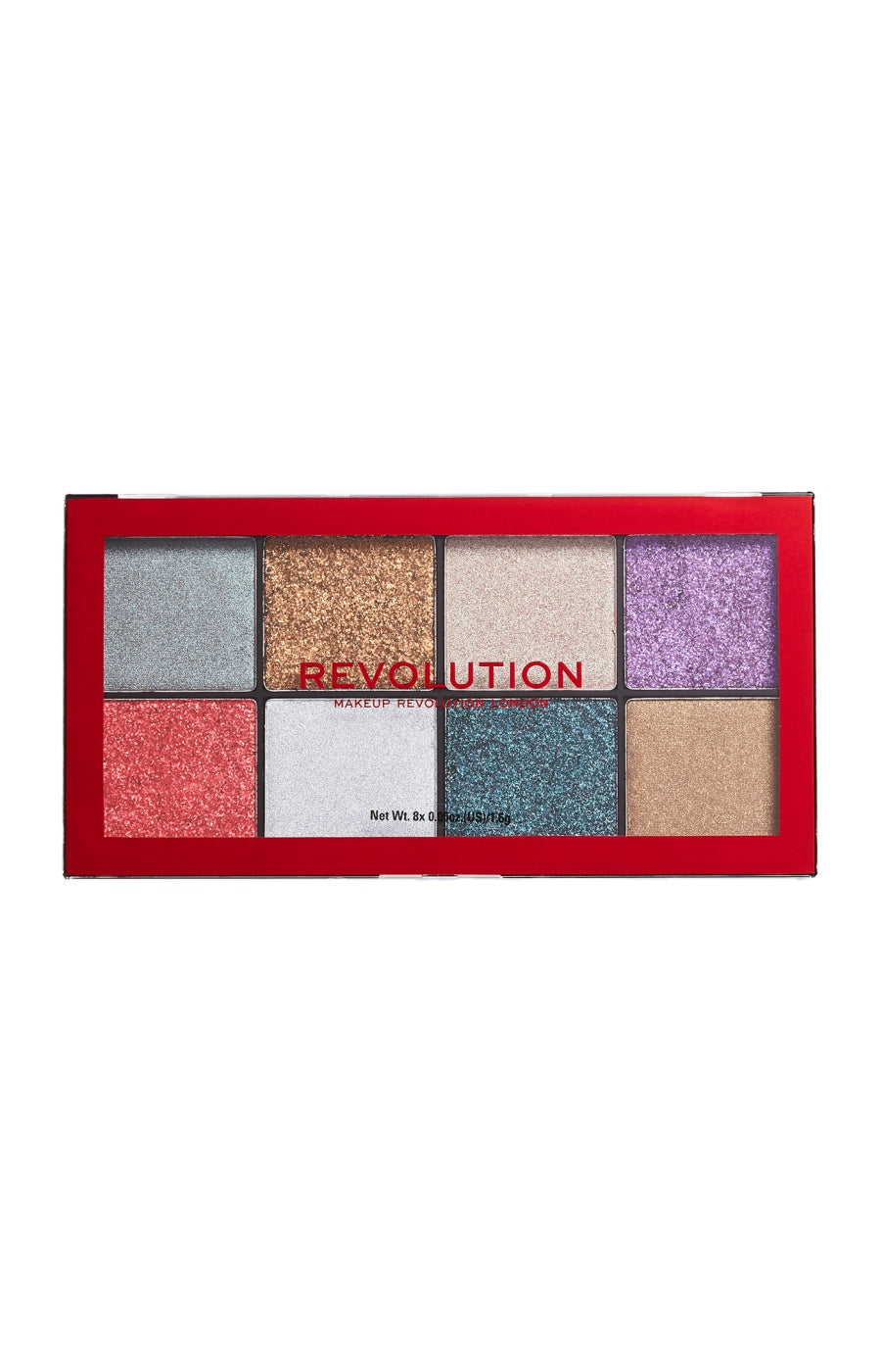 Palette de 8 ombres à paupières - Glitter